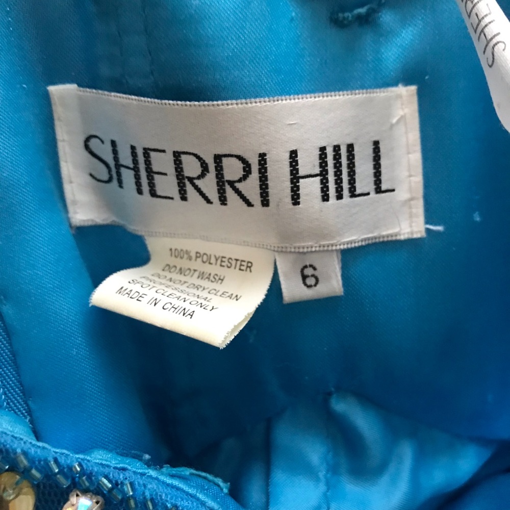 Sherri Hill homecoming dress - blue - Picture 5 of 7